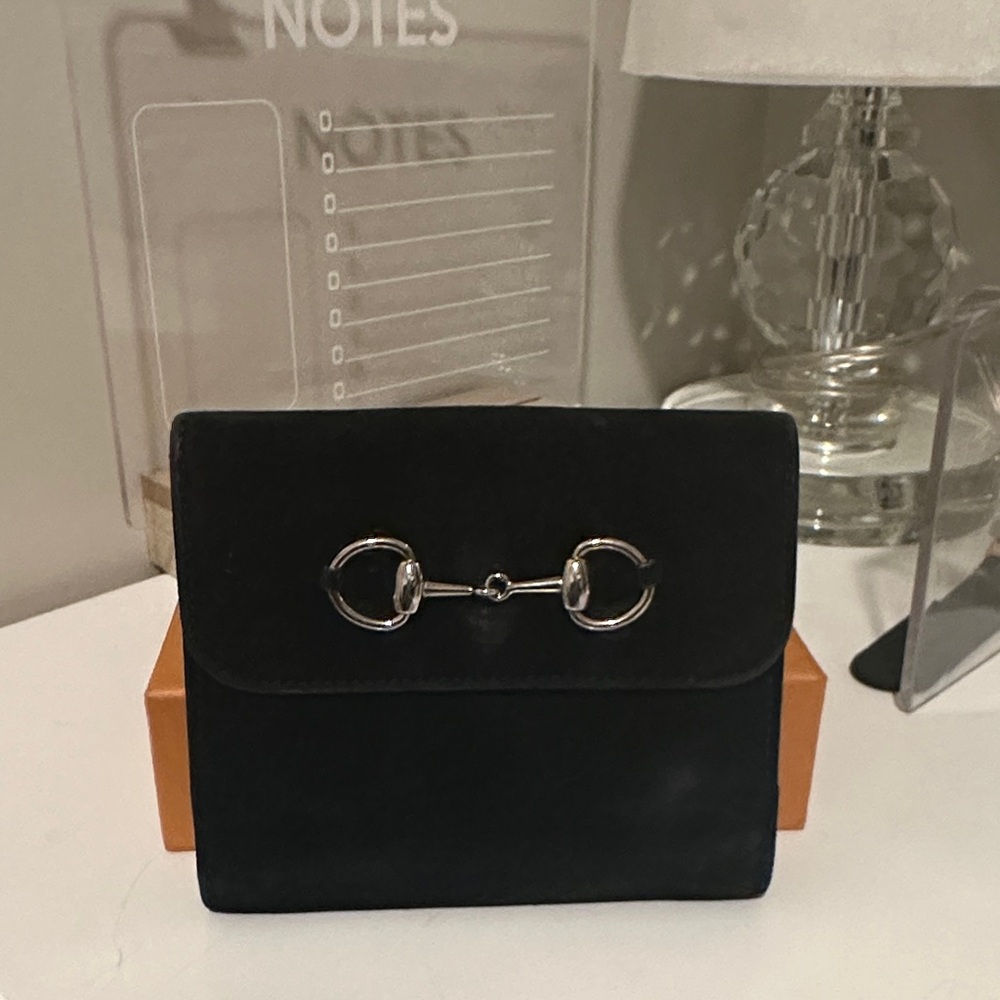 Elegant Black Suede Women's Bag